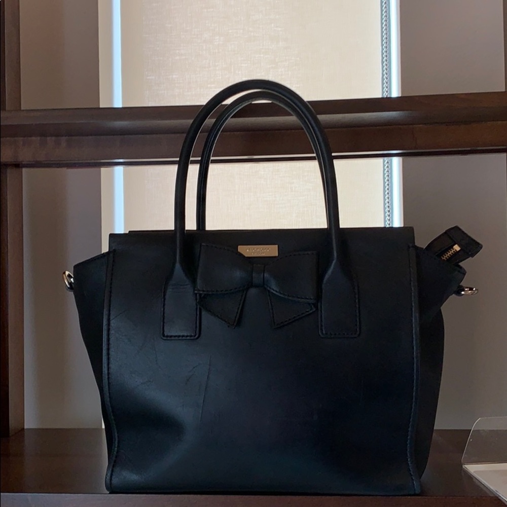 Kate Spade ♠️ black bow purse 👜